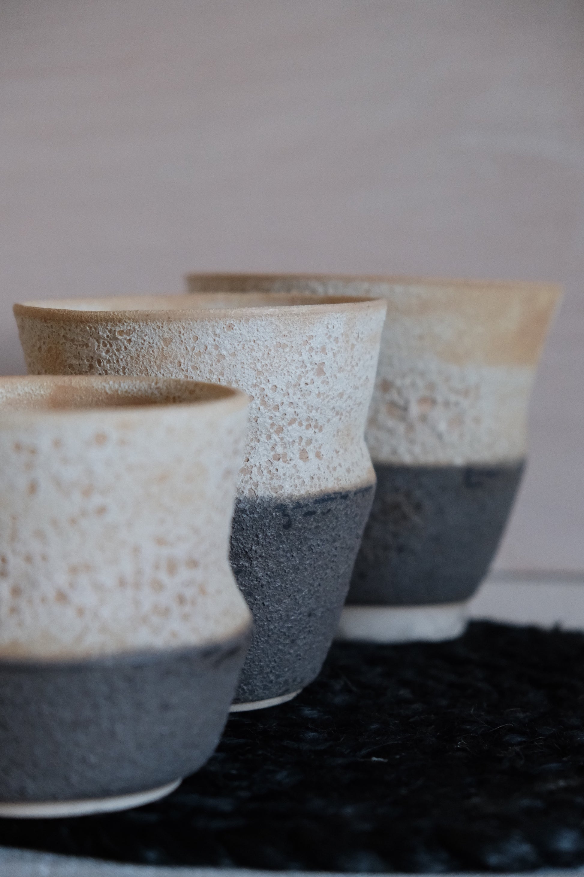 Moonscape Ceramic Mini Vase