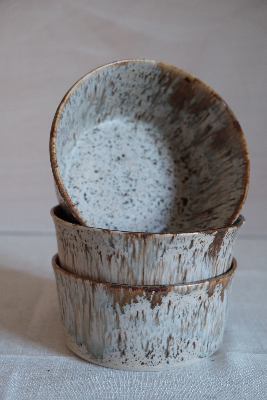 Winter Wood Ceramic Bowls