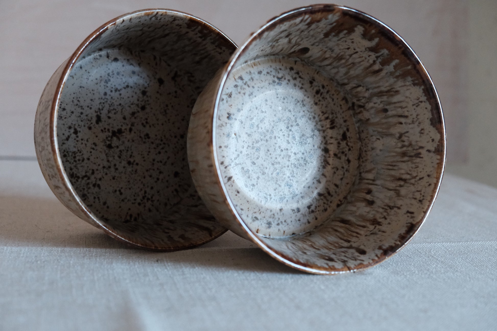 Winter Wood Ceramic Bowls