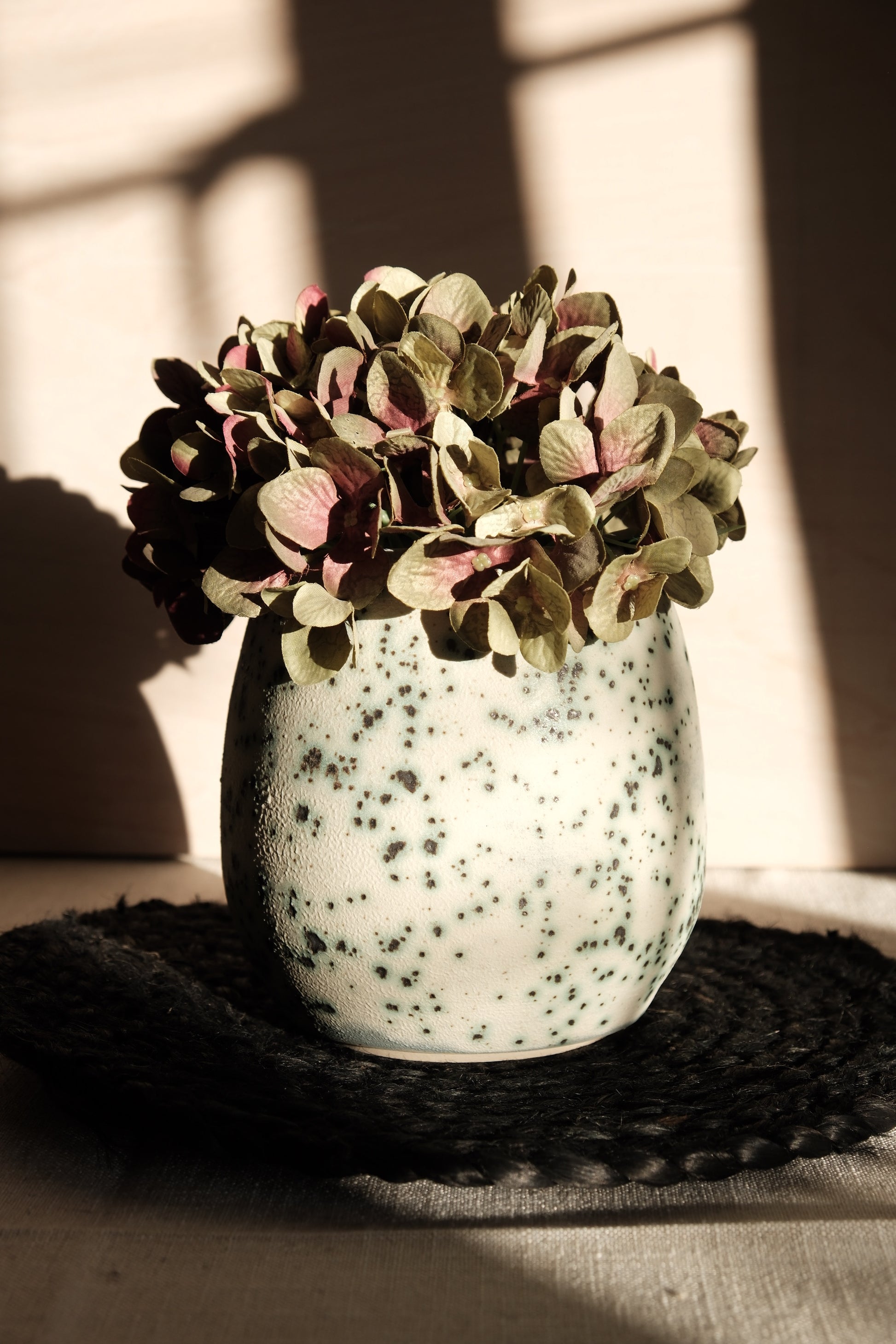 Rusted Copper Ceramic Vase