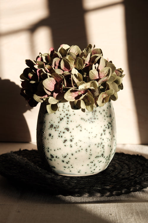 Rusted Copper Ceramic Vase